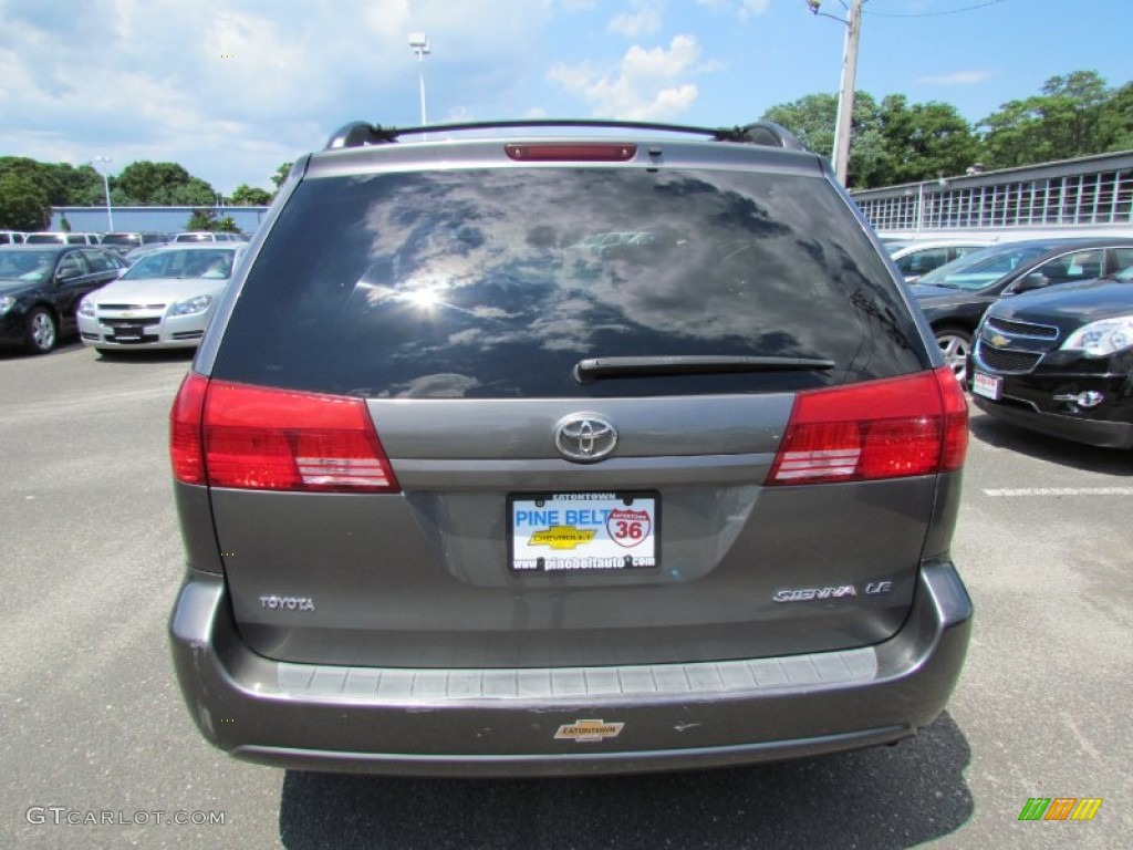 2005 Sienna LE - Phantom Gray Pearl / Stone photo #6