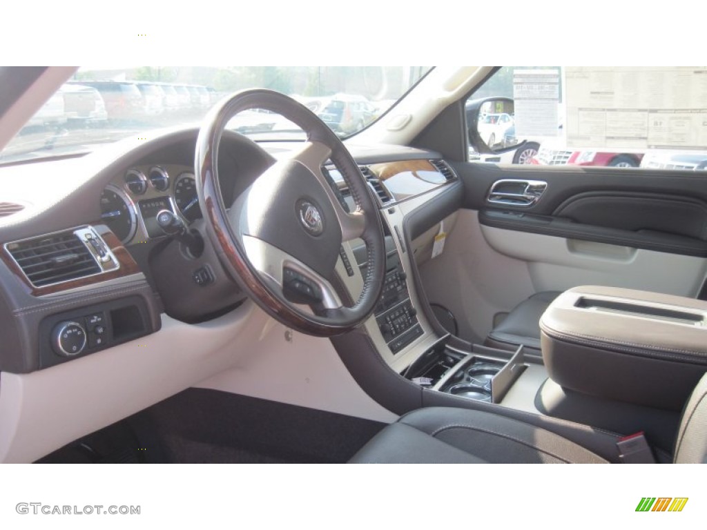 Cocoa/Light Linen Tehama Leather Interior 2011 Cadillac Escalade Platinum AWD Photo #51801626