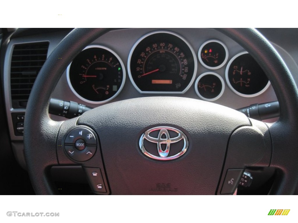 2011 Tundra TSS CrewMax 4x4 - Magnetic Gray Metallic / Graphite Gray photo #25