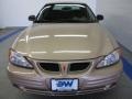 2001 Champagne Beige Metallic Pontiac Grand Am SE Sedan  photo #7