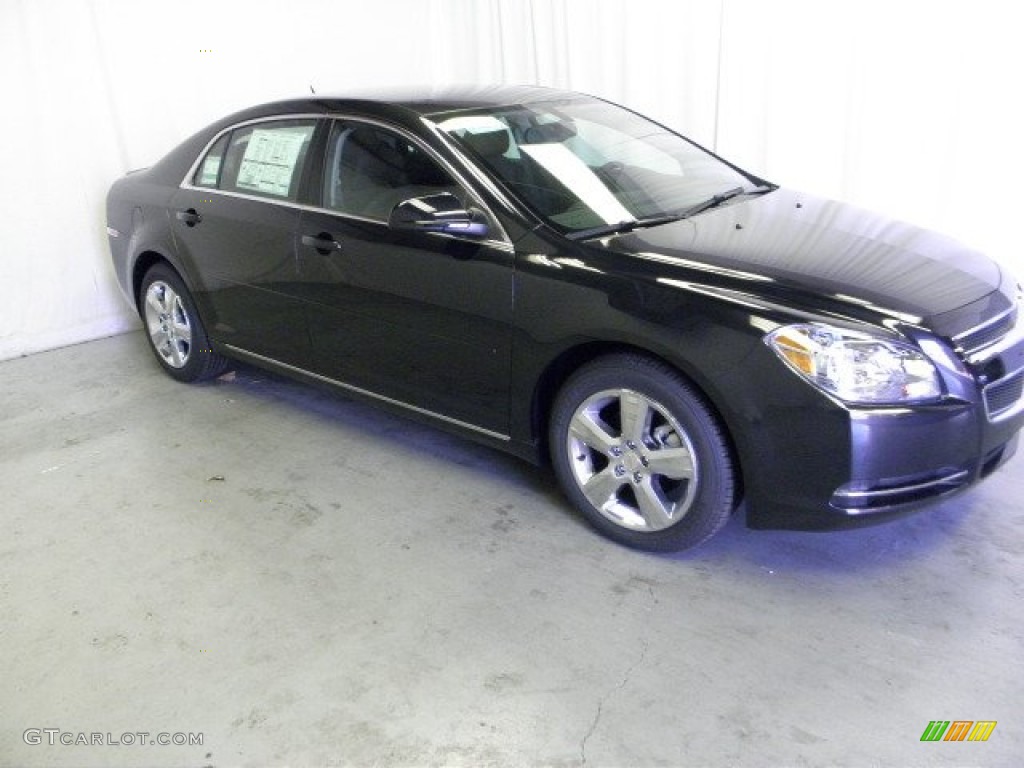 2011 Malibu LT - Black Granite Metallic / Ebony photo #1