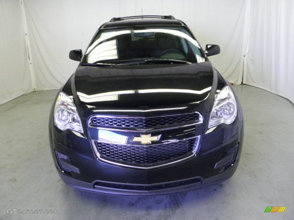 2011 Equinox LT AWD - Black Granite Metallic / Jet Black photo #2