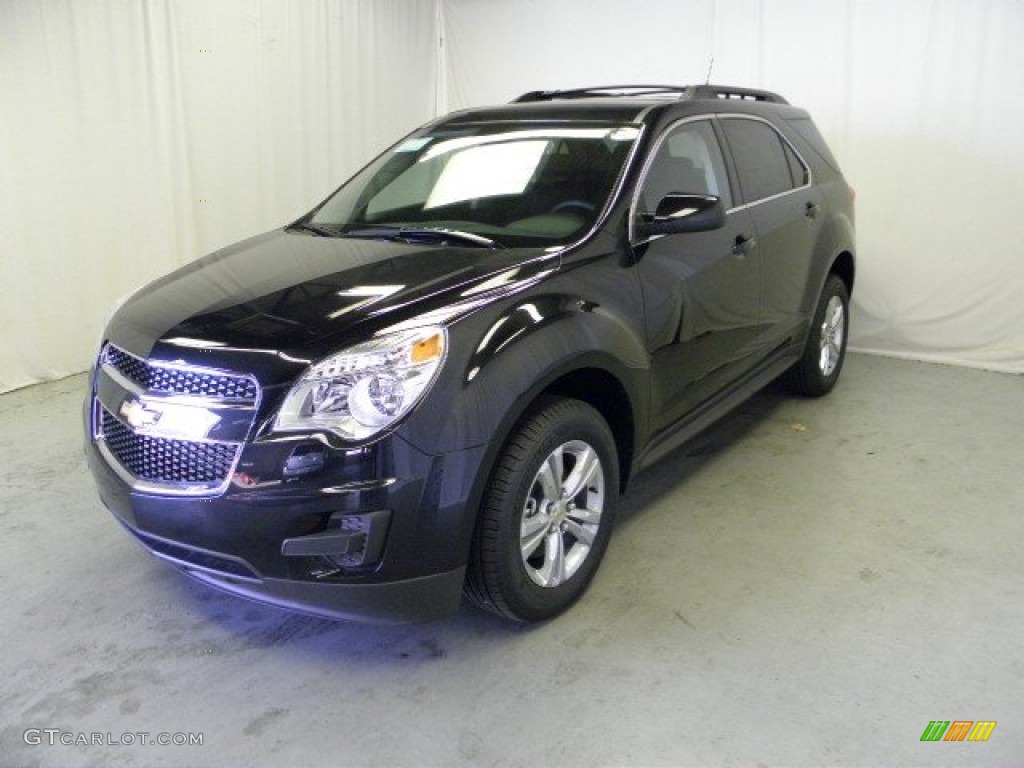 2011 Equinox LT AWD - Black Granite Metallic / Jet Black photo #3