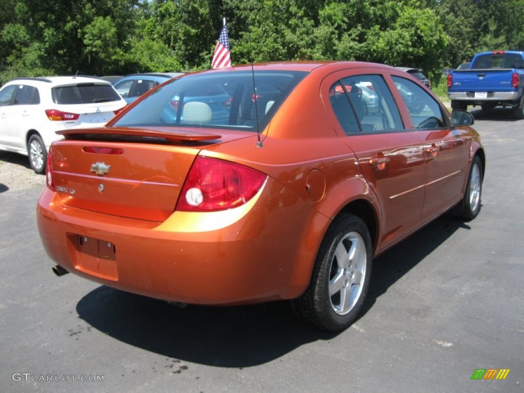 Sunburst Orange Metallic 2005 Chevrolet Cobalt LS Sedan Exterior Photo #51805652