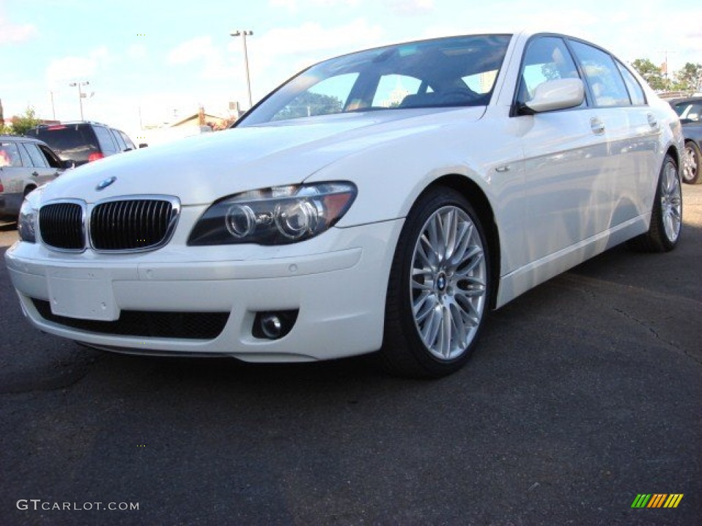 Alpine White 2008 BMW 7 Series 750Li Sedan Exterior Photo #51805757