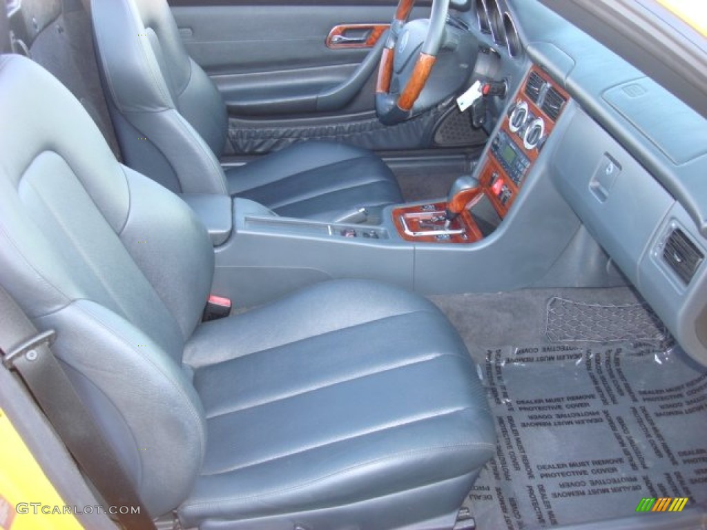Charcoal Interior 2003 Mercedes-Benz SLK 320 Roadster Photo #51806457