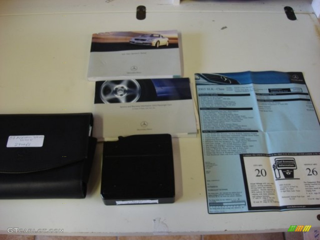 2003 Mercedes-Benz SLK 320 Roadster Window Sticker Photo #51806663