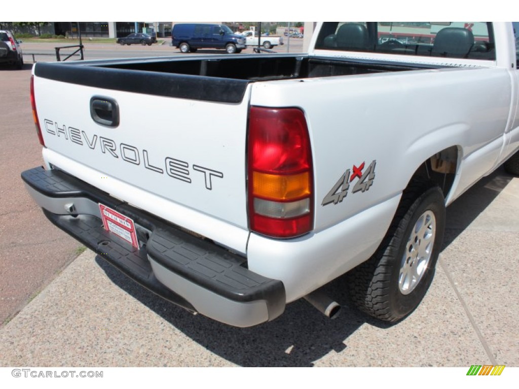 2000 Silverado 1500 Regular Cab 4x4 - Summit White / Graphite photo #12