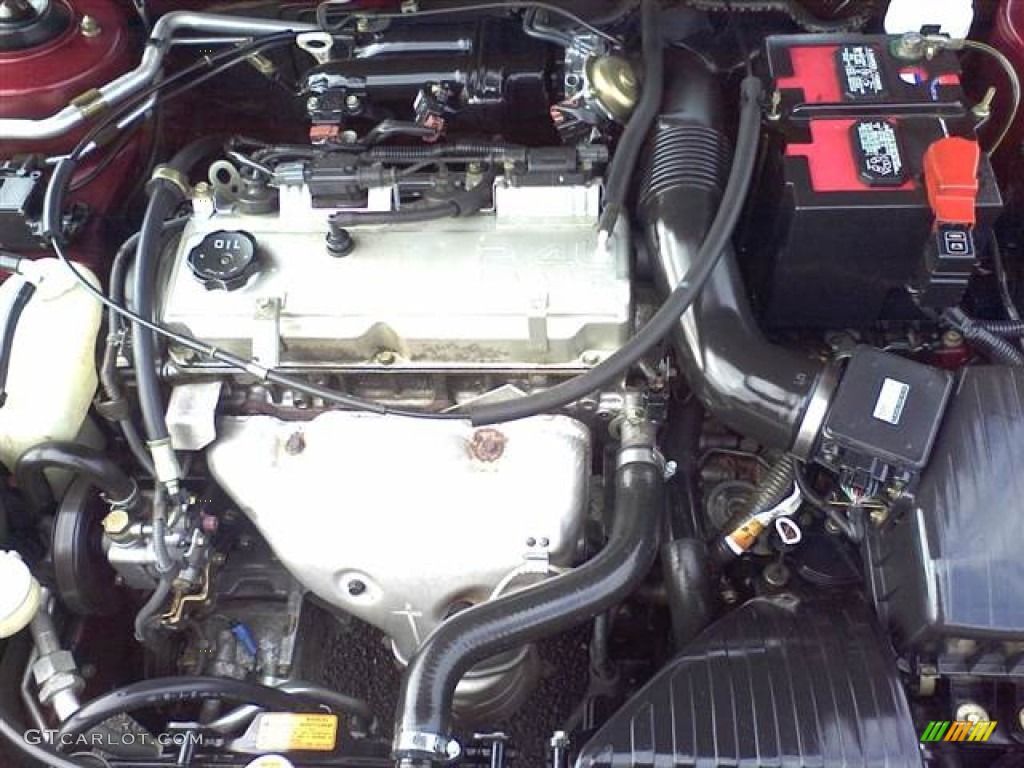 2001 Mitsubishi Eclipse GS Coupe 2.4 Liter SOHC 16 Valve 4 Cylinder Engine Photo #51807854