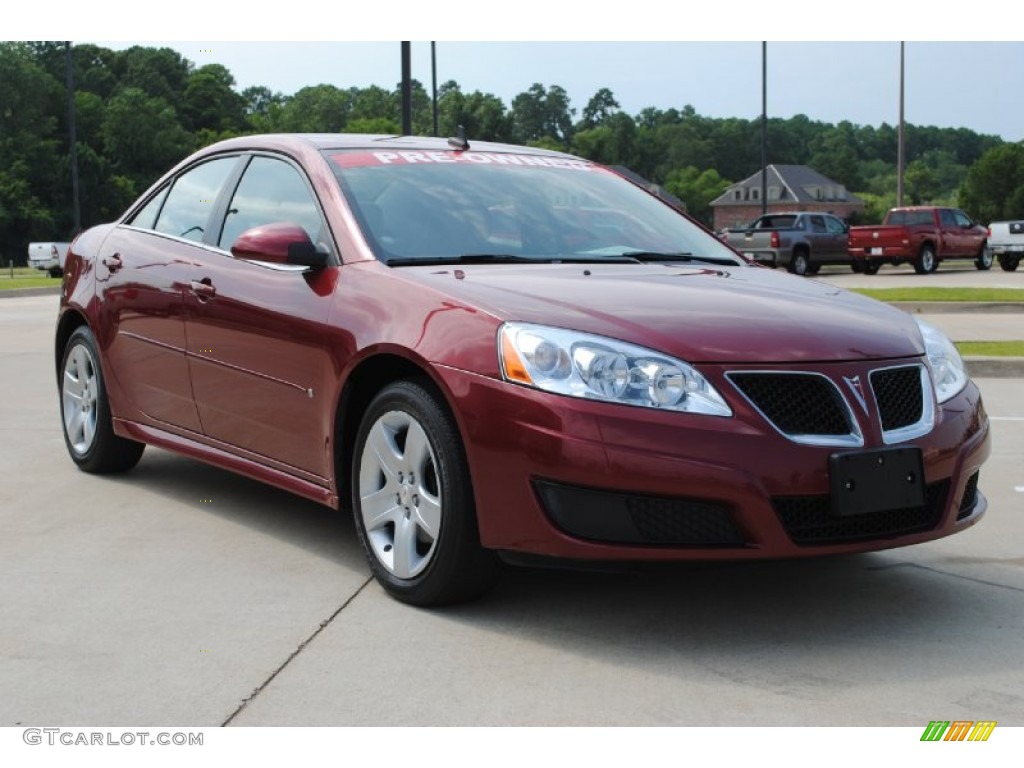 2010 G6 Sedan - Performance Red Metallic / Ebony photo #3