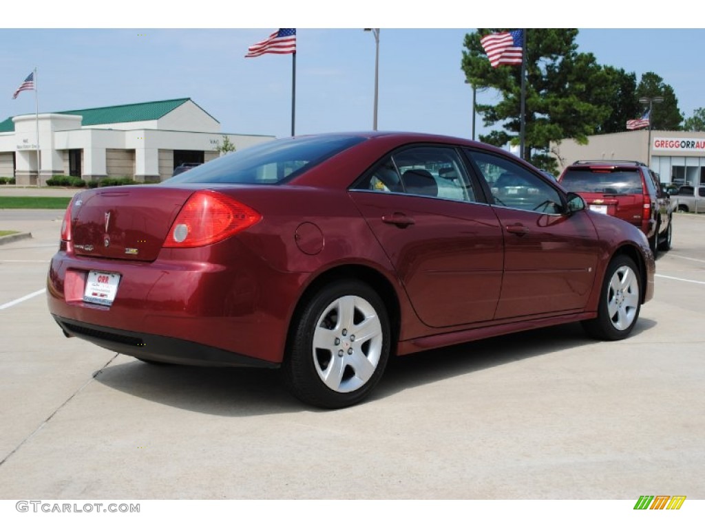 2010 G6 Sedan - Performance Red Metallic / Ebony photo #5