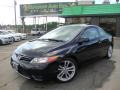 2006 Nighthawk Black Pearl Honda Civic EX Coupe  photo #1