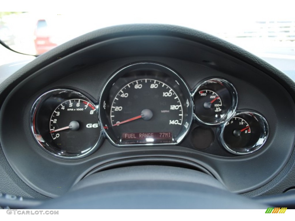2010 G6 Sedan - Performance Red Metallic / Ebony photo #16