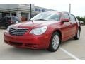 2010 Inferno Red Crystal Pearl Chrysler Sebring Limited Sedan  photo #1