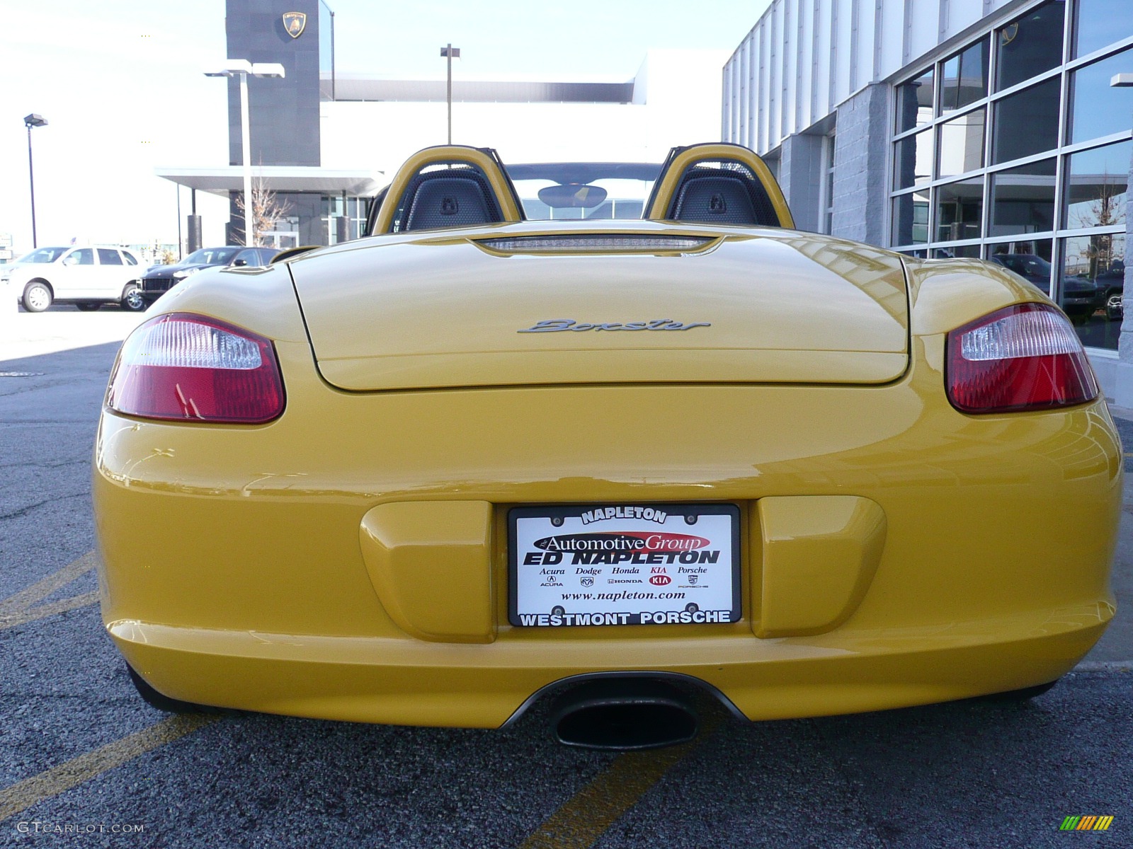 2005 Boxster  - Speed Yellow / Black photo #6