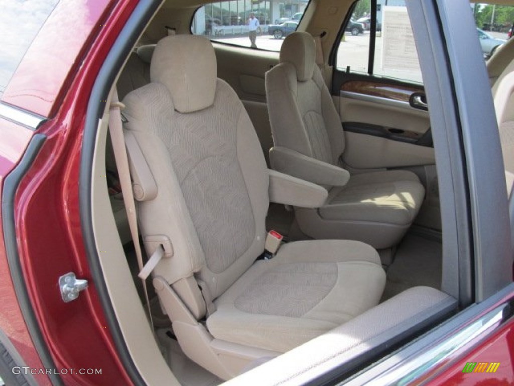 2010 Enclave CX AWD - Red Jewel Tintcoat / Cashmere/Cocoa photo #18