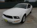 2005 Performance White Ford Mustang V6 Deluxe Convertible  photo #7