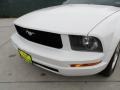 2005 Performance White Ford Mustang V6 Deluxe Convertible  photo #12
