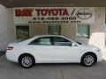 2011 Super White Toyota Camry XLE  photo #1