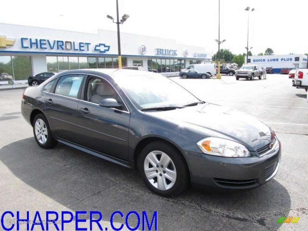 2011 Impala LS - Cyber Gray Metallic / Gray photo #1