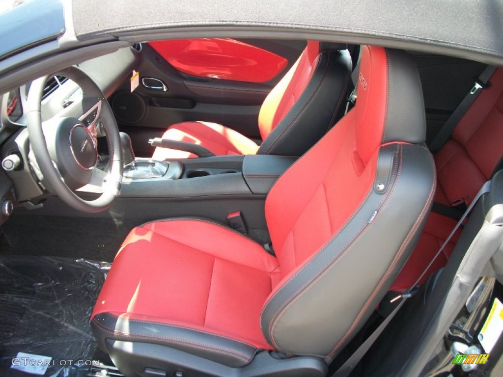 Inferno Orange/Black Interior 2011 Chevrolet Camaro SS/RS Convertible Photo #51811586