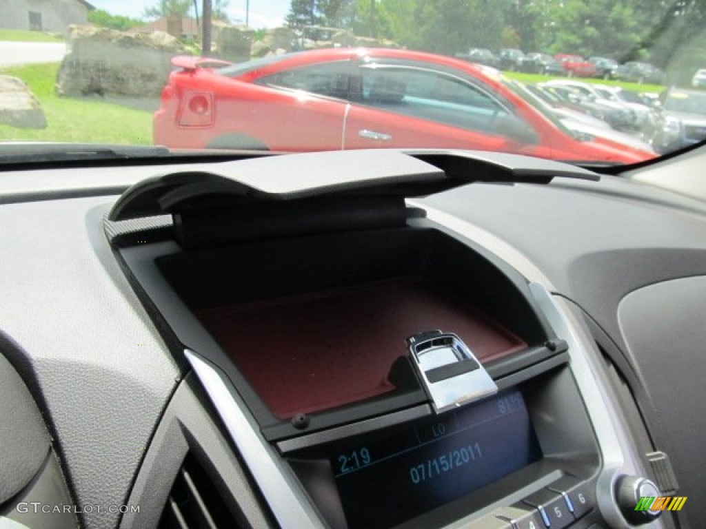 2010 Equinox LT AWD - Cyber Gray Metallic / Jet Black photo #20