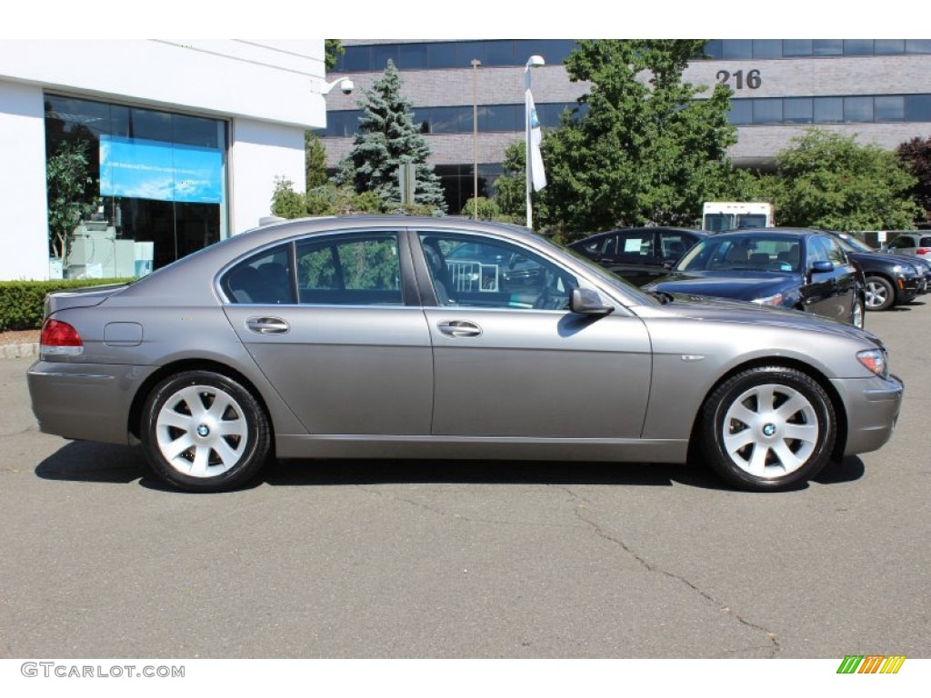 Sterling Grey Metallic 2008 BMW 7 Series 750i Sedan Exterior Photo #51812348