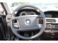 Black Steering Wheel Photo for 2008 BMW 7 Series #51812456
