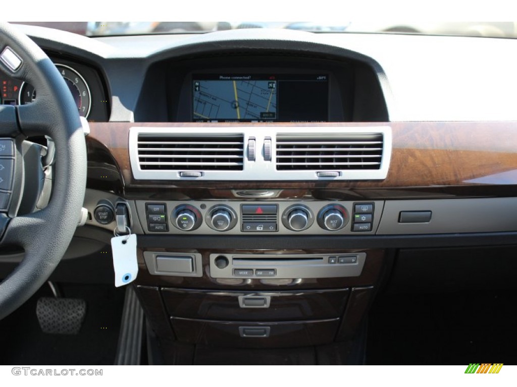 2008 7 Series 750i Sedan - Sterling Grey Metallic / Black photo #17