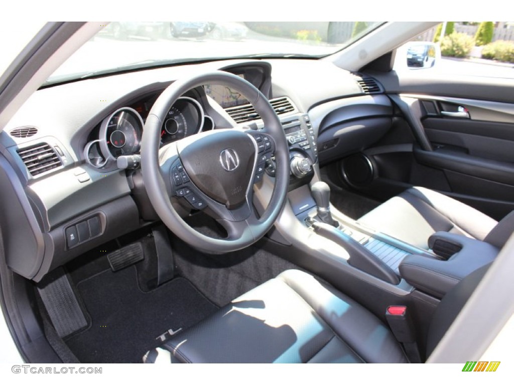 Ebony Interior 2012 Acura TL 3.5 Technology Photo #51813599
