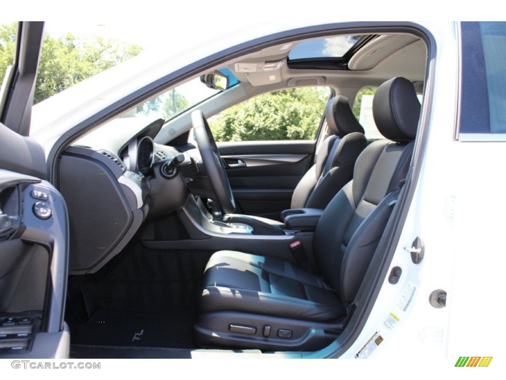 Ebony Interior 2012 Acura TL 3.5 Technology Photo #51813611