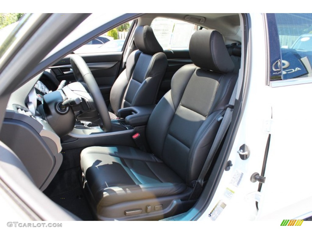 Ebony Interior 2012 Acura TL 3.5 Technology Photo #51813620