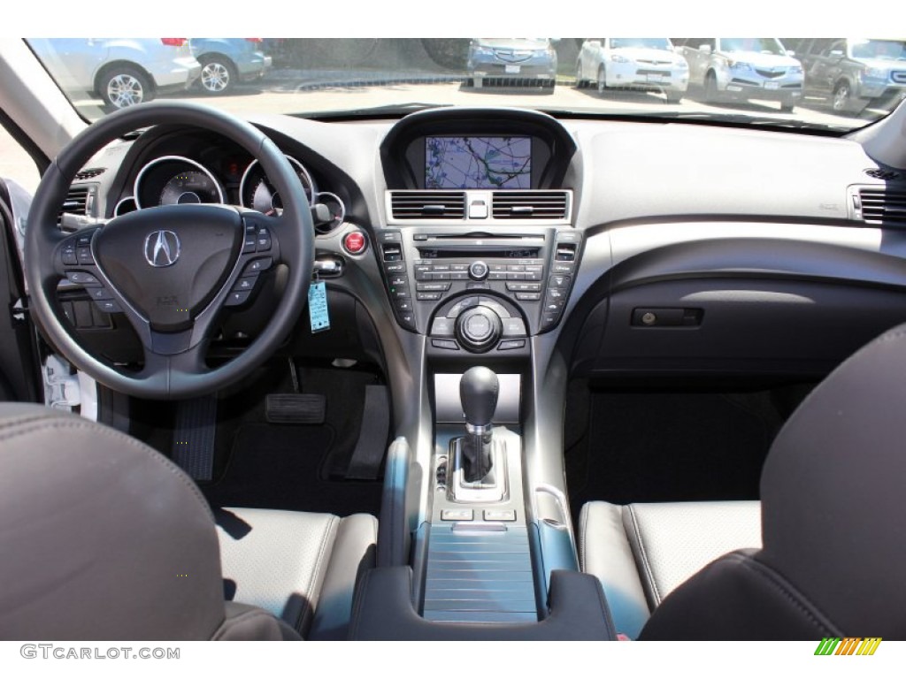 2012 Acura TL 3.5 Technology Ebony Dashboard Photo #51813638
