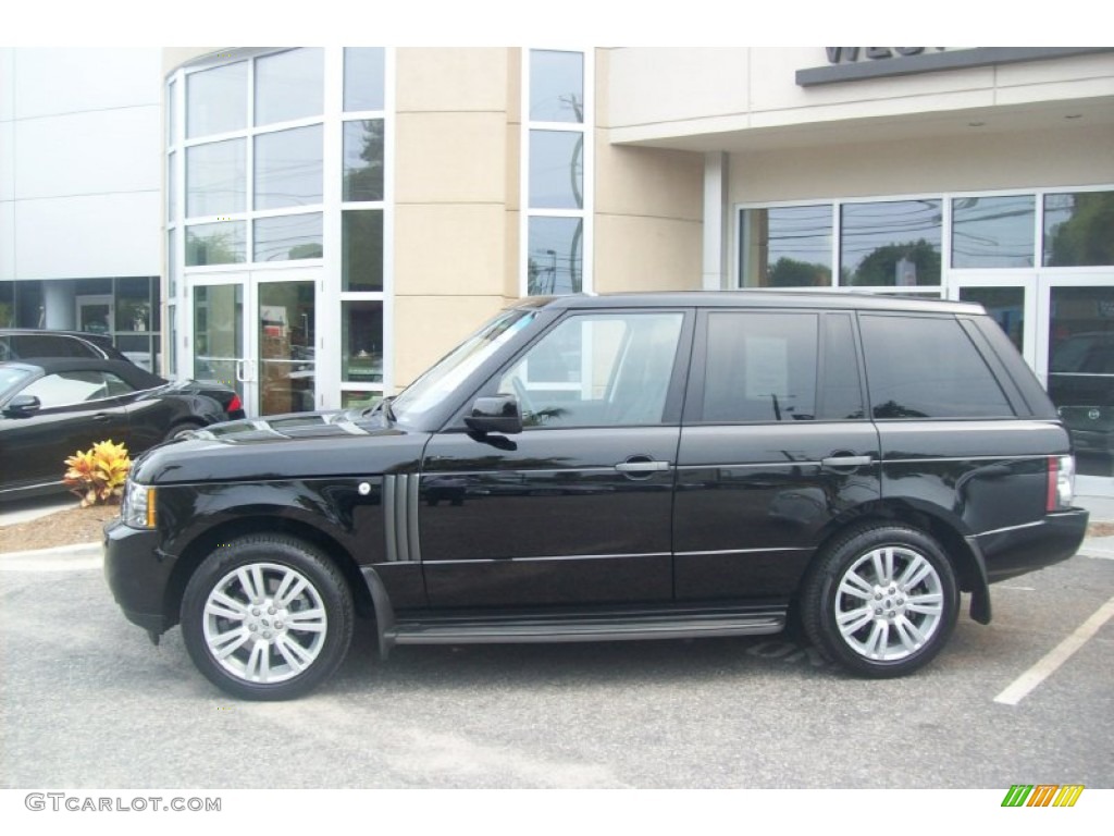 Santorini Black Pearl 2010 Land Rover Range Rover HSE Exterior Photo #51815114