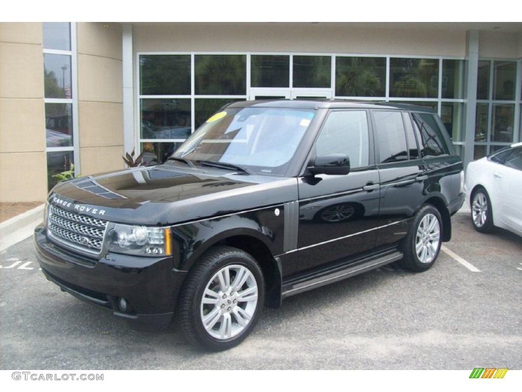 Santorini Black Pearl 2010 Land Rover Range Rover HSE Exterior Photo #51815129