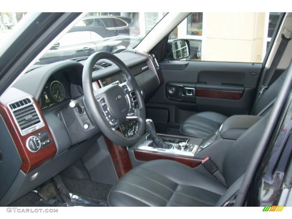 Jet Black Interior 2010 Land Rover Range Rover HSE Photo #51815195