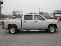 2008 Silver Birch Metallic Chevrolet Silverado 1500 LS Crew Cab 4x4  photo #7