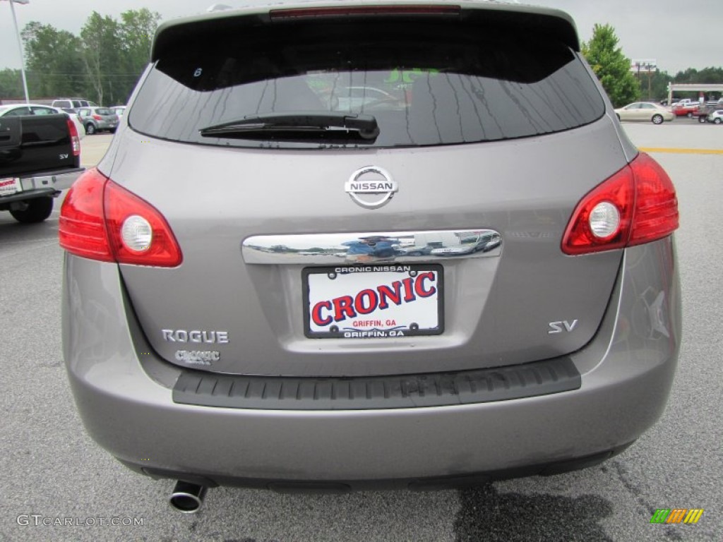 2011 Rogue SV - Platinum Graphite / Black photo #4