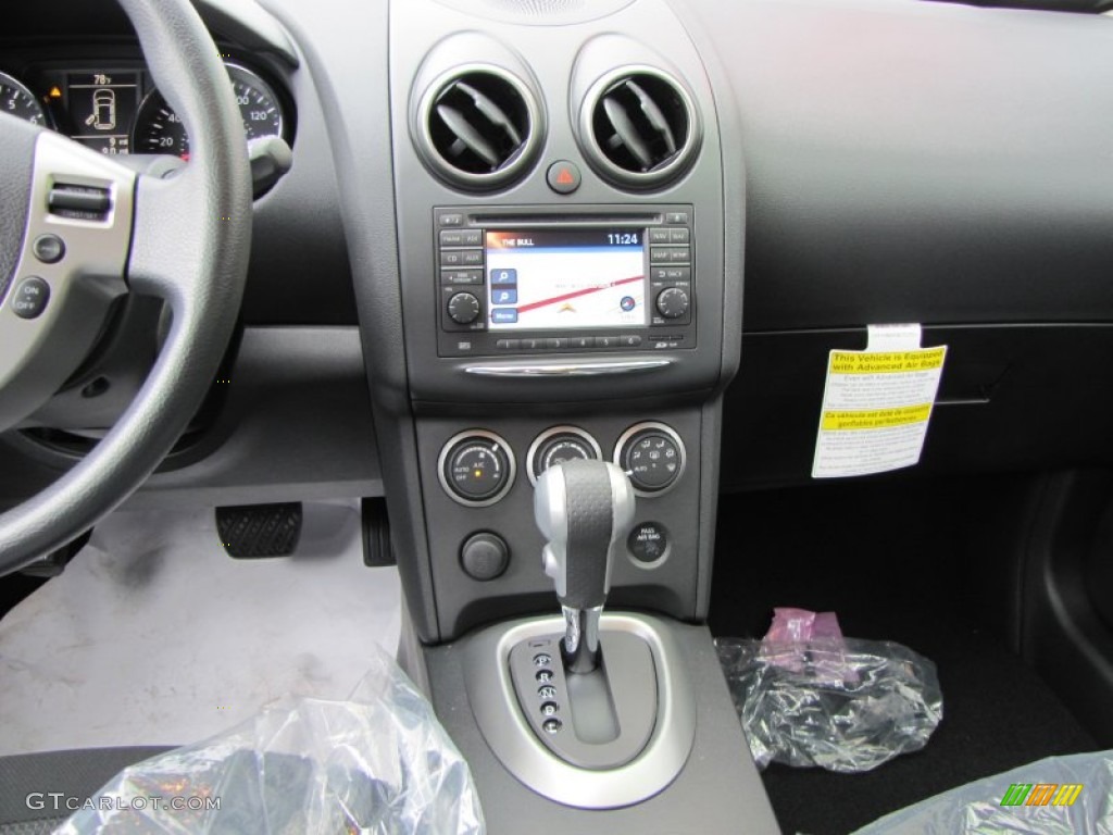2011 Rogue SV - Platinum Graphite / Black photo #11