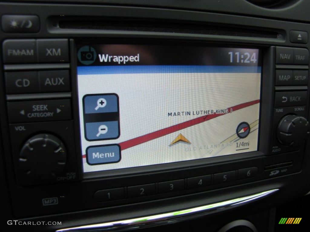 2011 Rogue SV - Platinum Graphite / Black photo #15