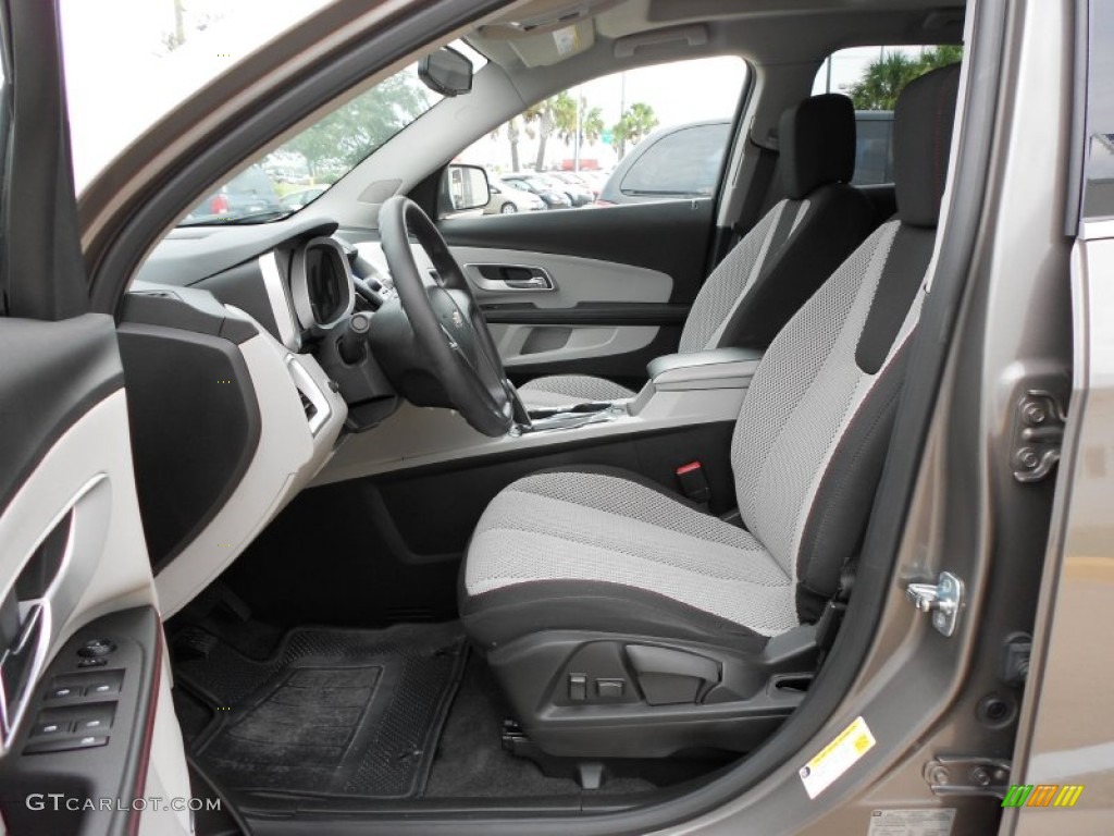 Jet Black/Light Titanium Interior 2010 Chevrolet Equinox LT Photo #51816479