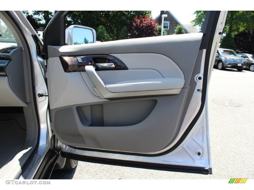 2011 Acura MDX Standard MDX Model Taupe Door Panel Photo #51816854