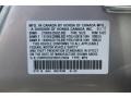 NH743M: Palladium Metallic 2011 Acura MDX Standard MDX Model Color Code