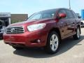 2008 Salsa Red Pearl Toyota Highlander Limited 4WD  photo #1