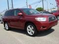 2008 Salsa Red Pearl Toyota Highlander Limited 4WD  photo #7