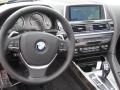 Black Nappa Leather Dashboard Photo for 2012 BMW 6 Series #51817925