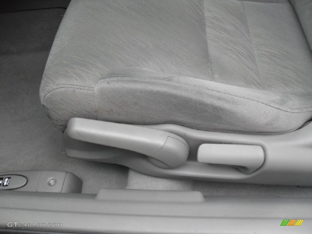 2008 Civic LX Coupe - Atomic Blue Metallic / Gray photo #8