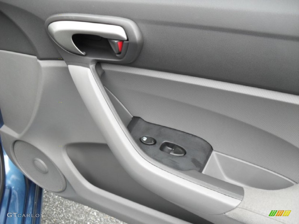 2008 Civic LX Coupe - Atomic Blue Metallic / Gray photo #20