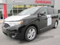 2011 Black Amethyst Nissan Quest 3.5 SL  photo #1