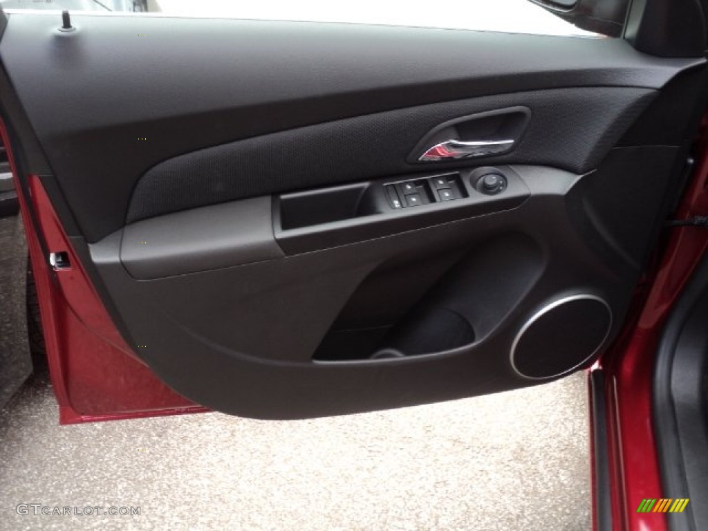 2012 Chevrolet Cruze LT Jet Black Door Panel Photo #51819626